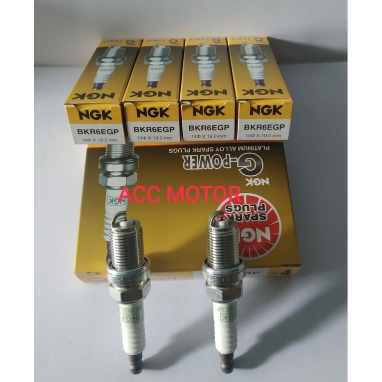 Busi NGK Platinum Suzuki Carry 1.5 Injeksi InjectionBKR6EGP Asli