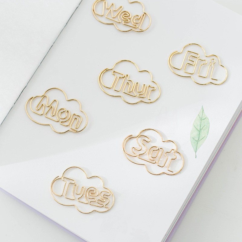 

Days of the Week Deco Paper Clip