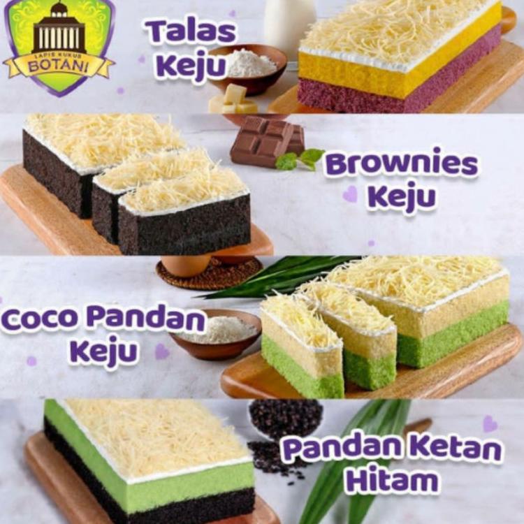 

kgoz Lapis Talas Botani / Lapis Kukus Botani oleh oleh bogor Talas Bogor Brownies j37^