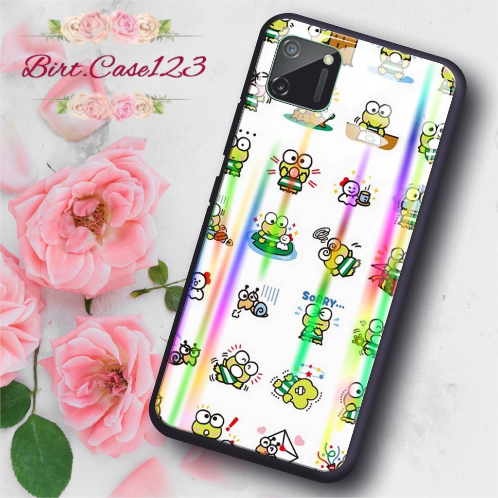 BC Case Gambar KEROPPI back case glass aurora vivo y91 y93 y95 y91c y71 y81 y12 y15 y17 y53 v5 y11