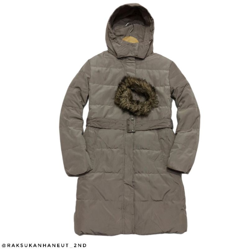 Jaket wanita Longcoat Bulu Angsa Uniqlo