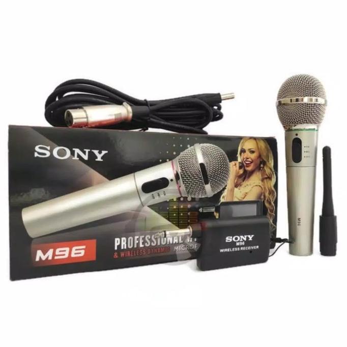 mic SONY M96 Bisa wireless & kabel .