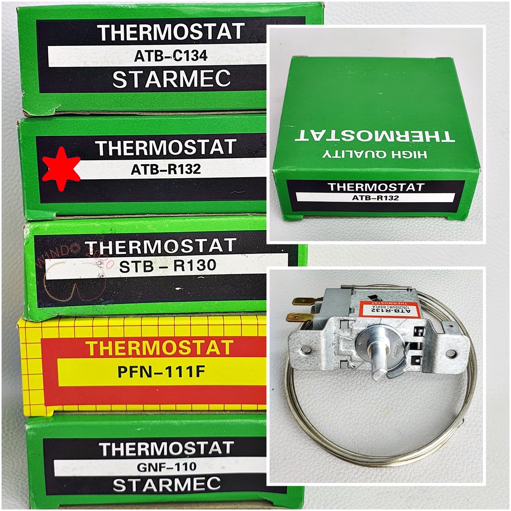 THERMOSTAT ATB-R 132 | THERMOSAT KULKAS | THERMOSTAT SHOWCASE / FREZER /  KULKAS 2PINTU / UNIVERSAL