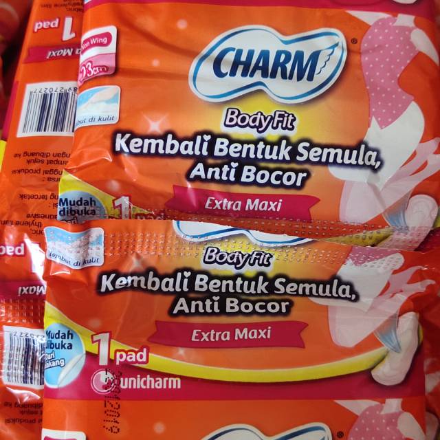 PEMBALUT CHARM SAC. SEDUS 480 PCS.SAMEDAY/INSTANT