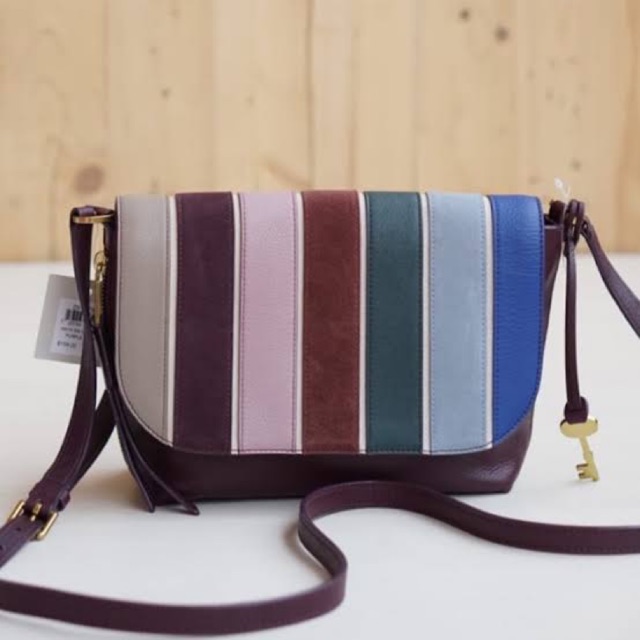 Preloved Fossil -maya-small-flap-crossbody