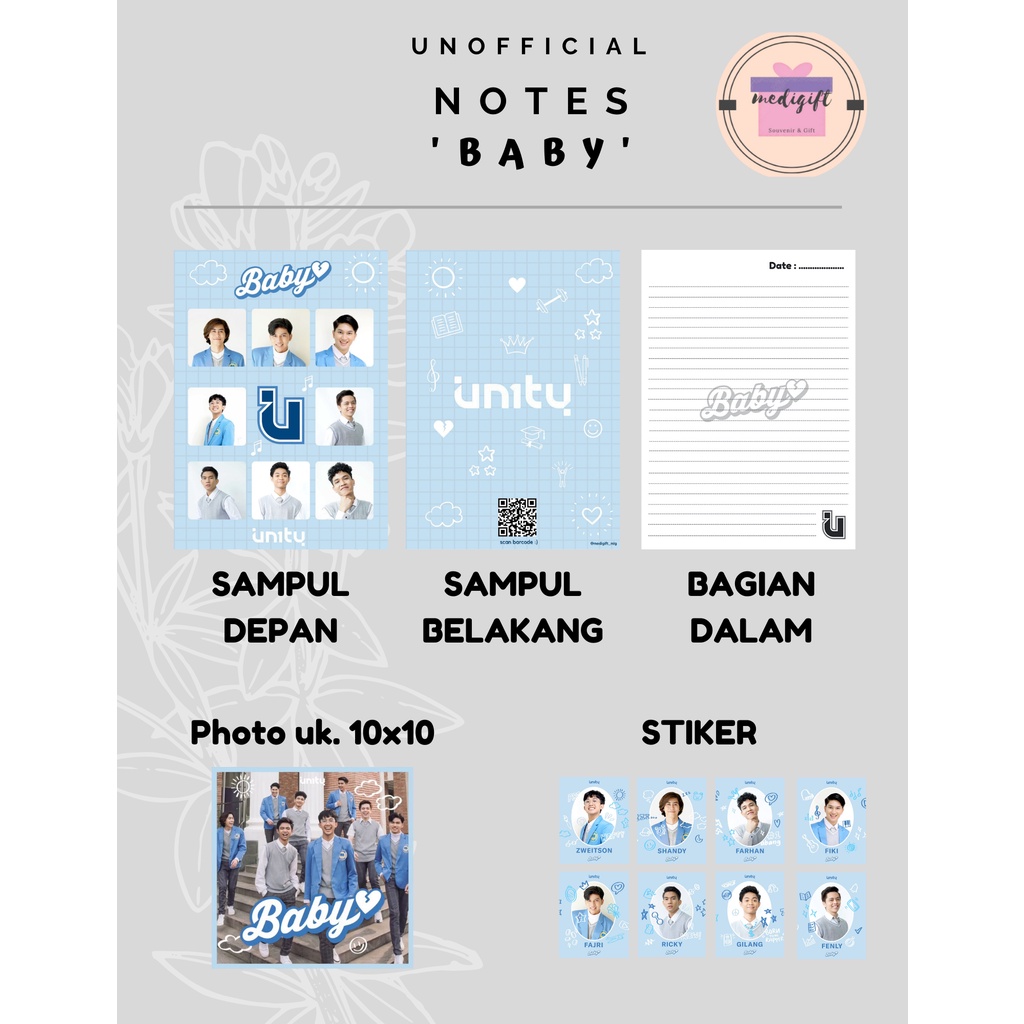 

NOTES UN1TY 'BABY' - UNOFFICIAL