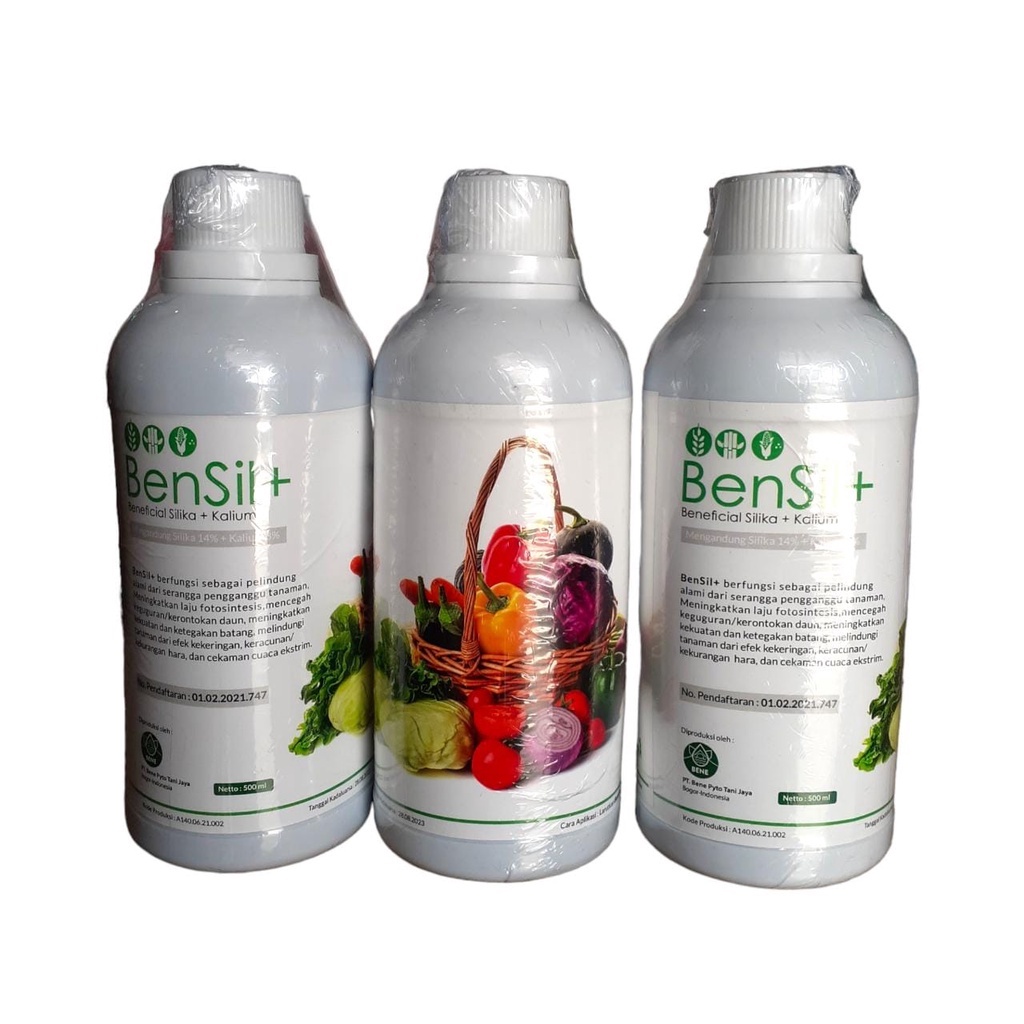 Bensil + 500ml Silika + Kalium Nutrisi Tanaman