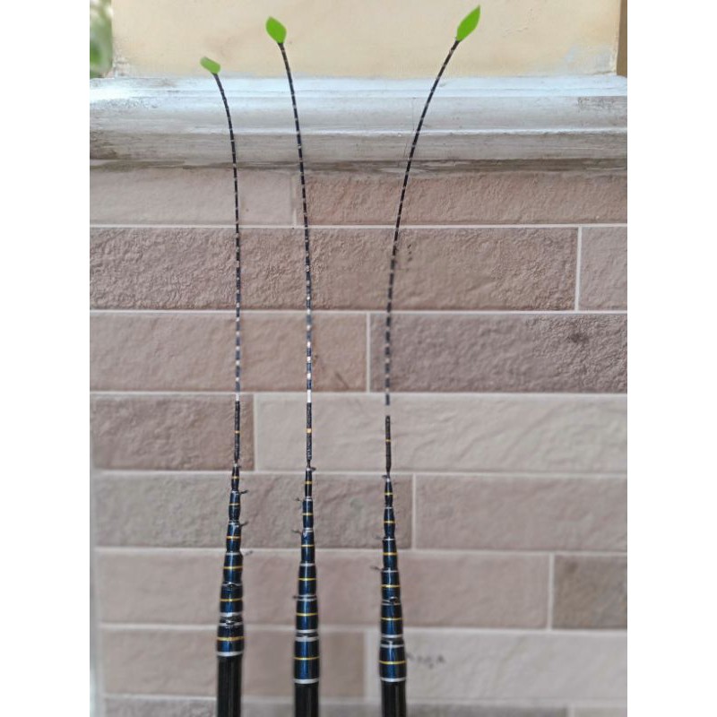 Joran tegeg oregon stone 360  set full custom entul tinggal nyemplung