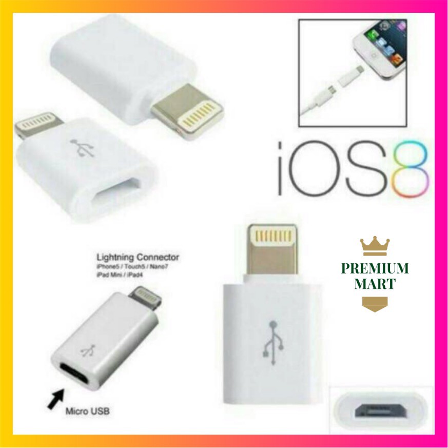 Converter Iphone 5/6/7/8/X CONECTOR SAMBUNGAN IPHONE