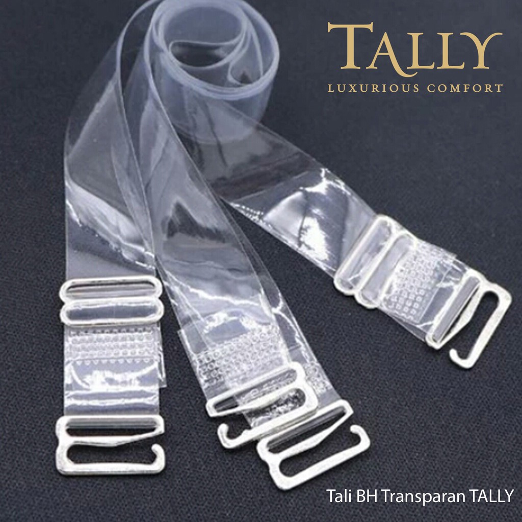 Tali Bh TALLY Tali Bh Transparant bening Tali Invisible | Shopee Indonesia