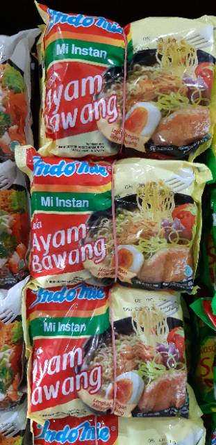 

Indomie Rasa Ayam Bawang ED 8 des 25