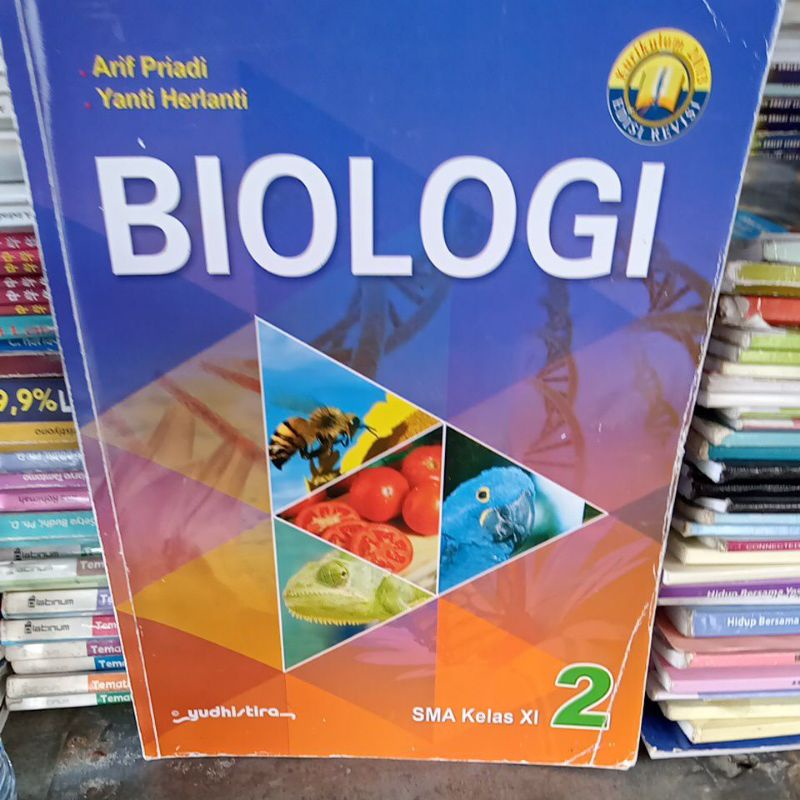 buku biologi SMA kelas 11 penerbit Yudhistira