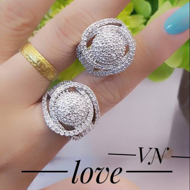 Xuping cincin bulat terlaris