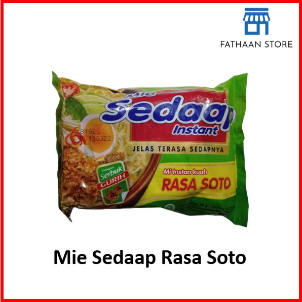 

MIE SEDAAP MI RASA SOTO 75 GRAM