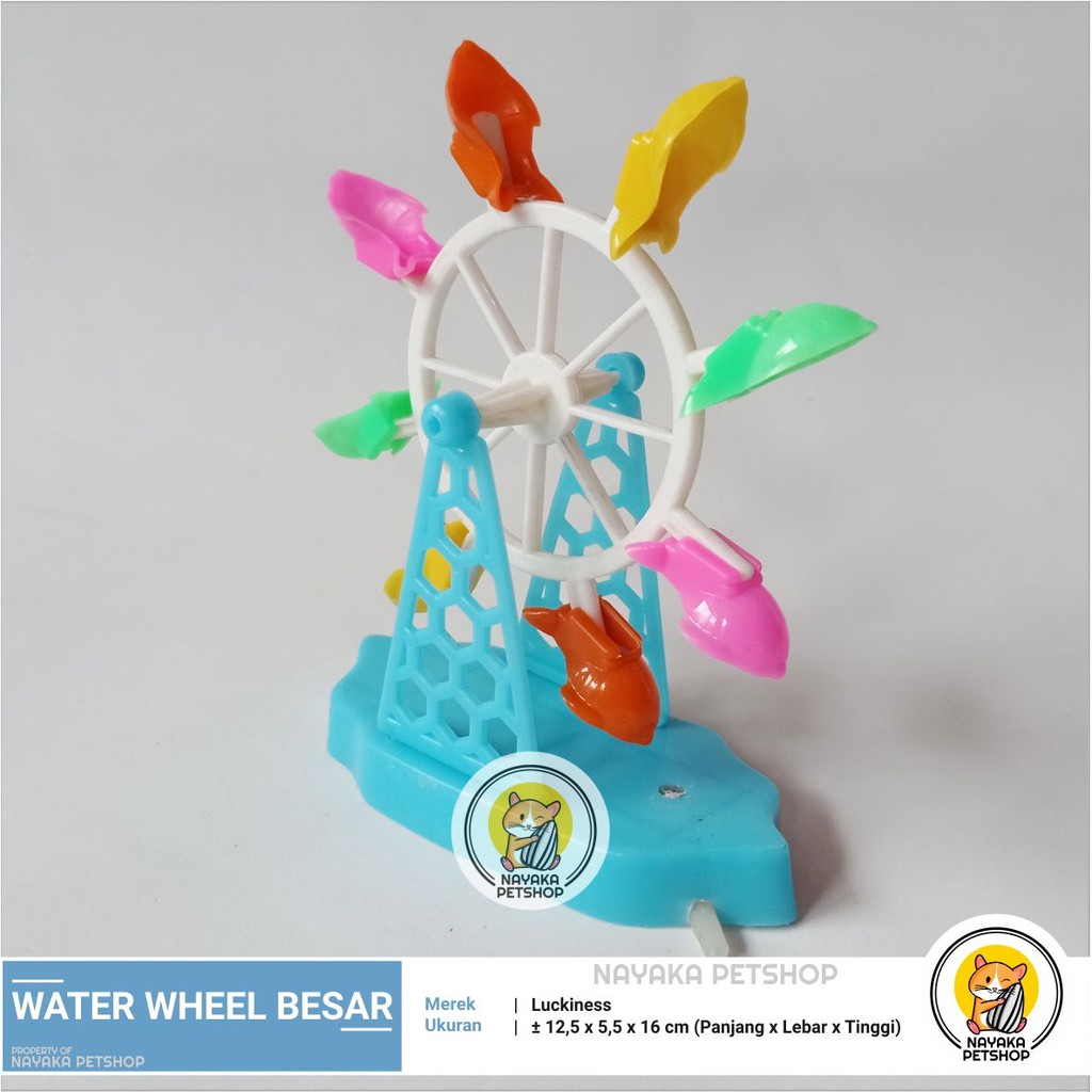 Kincir Air Besar Hiasan Ornamen Dekorasi Aquarium Water Wheel