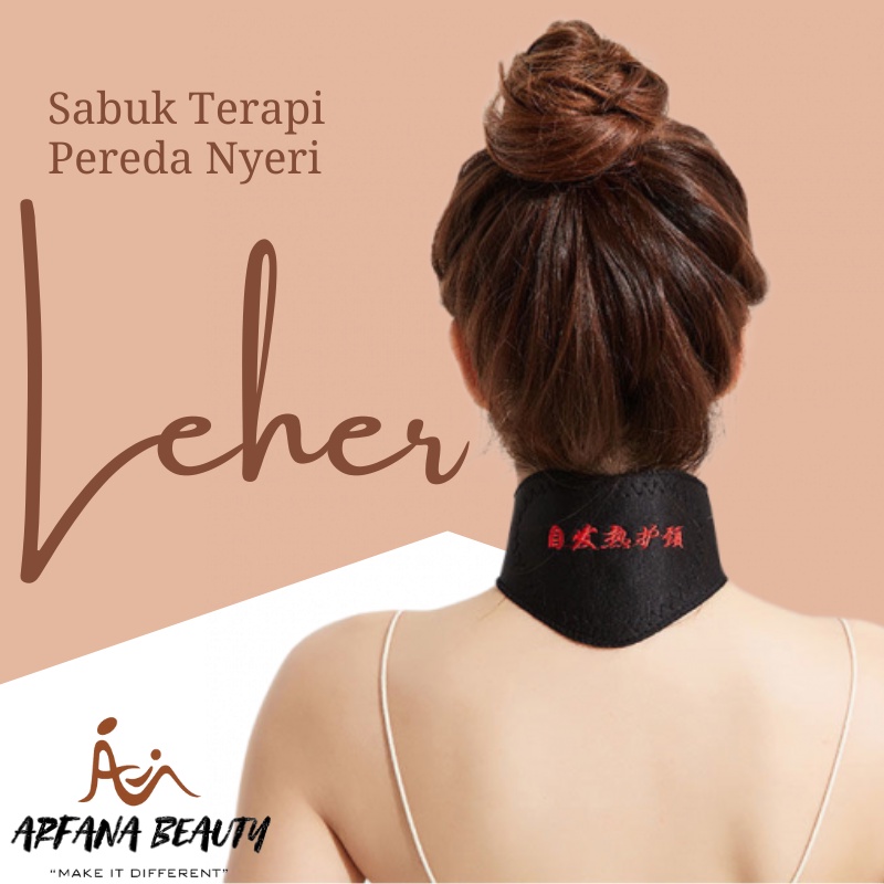 Sabuk Leher Alat Terapi Magnetic Terapi sabuk Koyo Leher Melancarkan Peredaran Darah CHS-0608