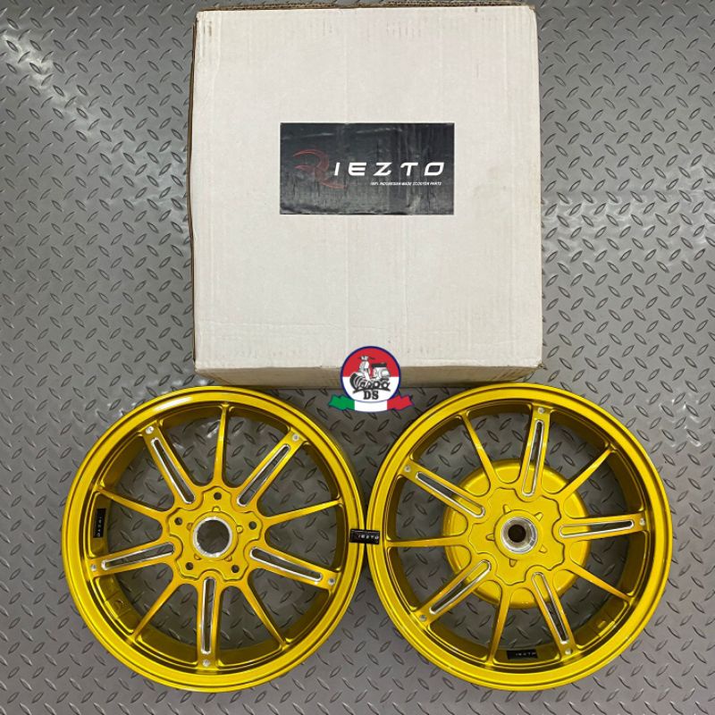 Jual Velg Riezto Model Marus Drag Gold Front Rear Vespa Sprint Prima S Lx Shopee Indonesia