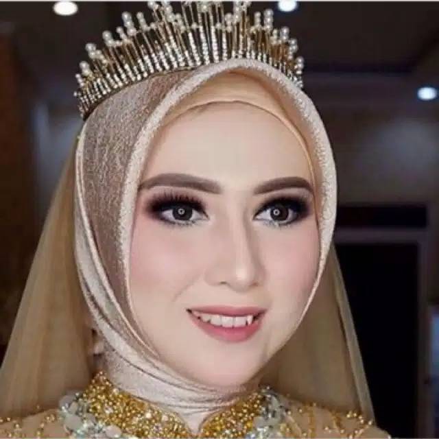 KERUDUNG PENGANTIN (BAHAN CREPE) Hijab segi empat bahan mono crepe (WARNA PART 1)-4
