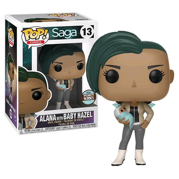 

Funko Pop Comics: Saga - Alana with Hazel IE