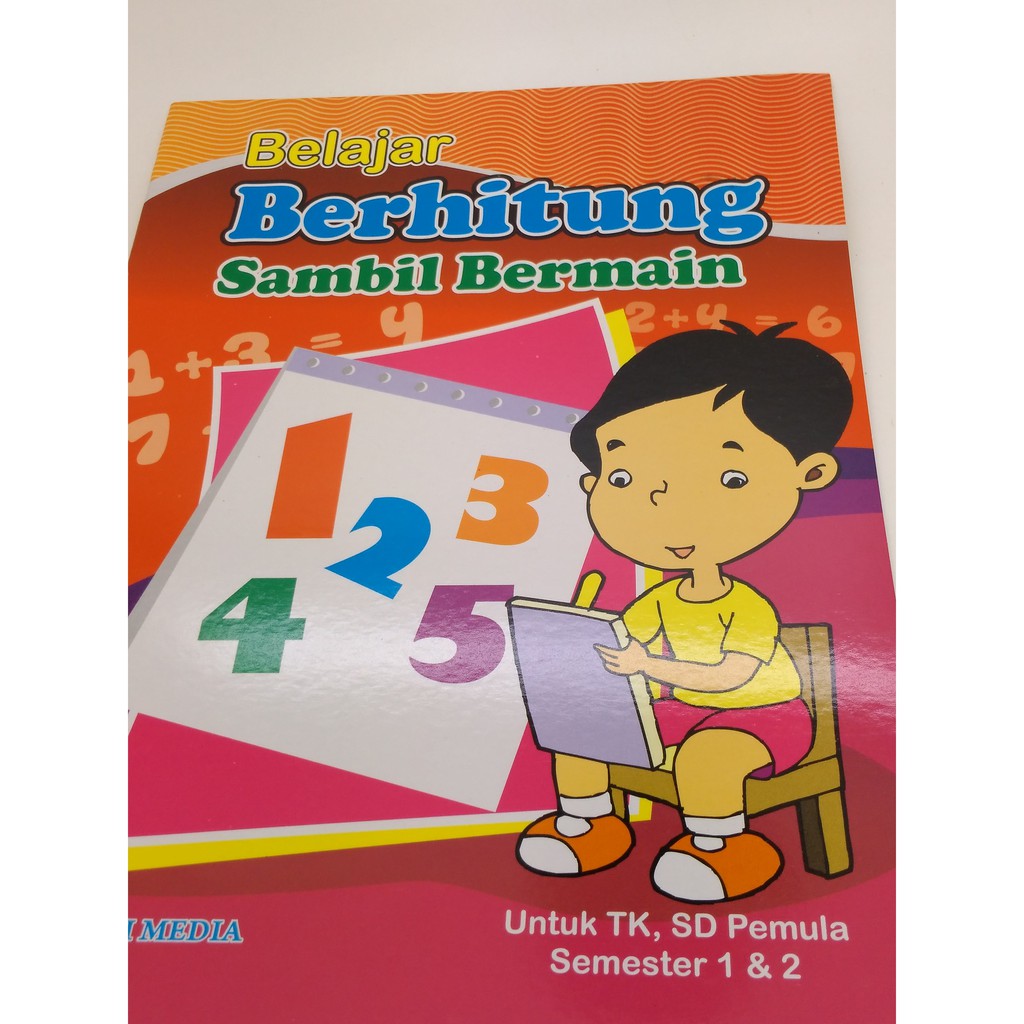 Buku Belajar Anak Berhitung Bermain Anak TK PAUD Pemula Indonesia