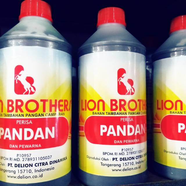 

Perisa lion pandan 1250ml..harga ekstra
