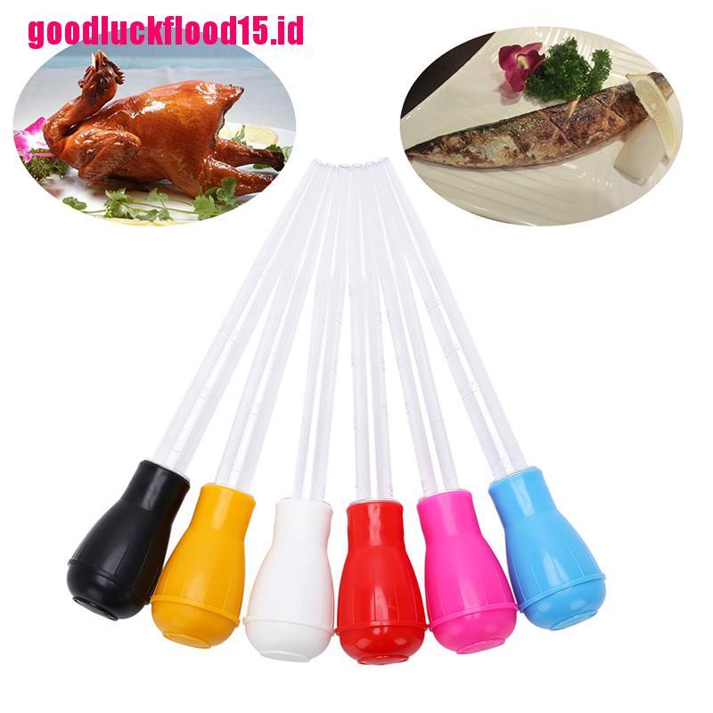 {LUCKID}1Pc chicken turkey poultry BBQ baster syringe tube pump pipe pipettte 30ml