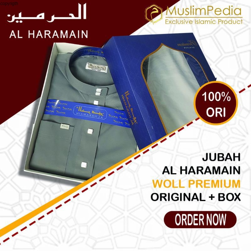 GAMIS/ JUBAH AL HARAMAIN WOLL PREMIUM