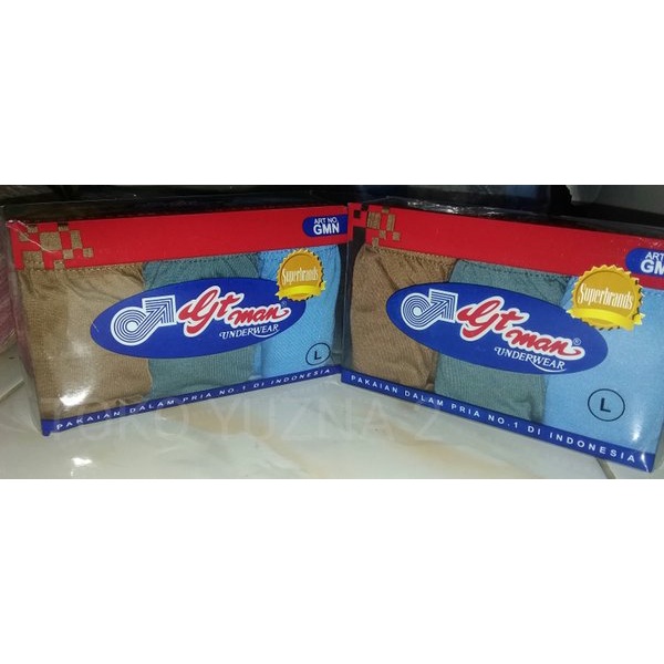 ISI 3 CD GTman GMN| Celana dalam Gt Man pria murah original