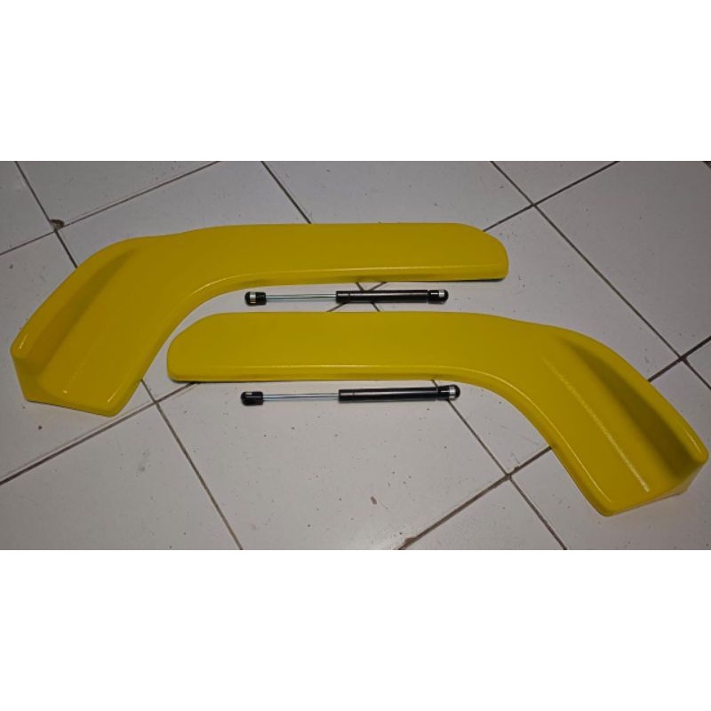 COD WINGLET DIFFUSER BAMPER UNIVERSAL MOBIL WARNA KUNING