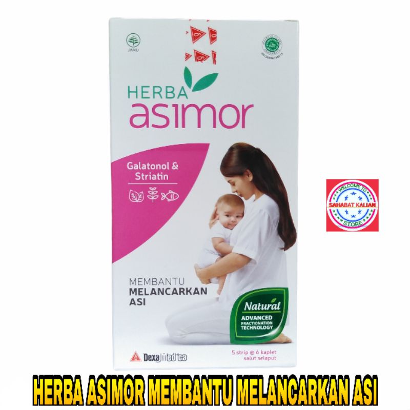 HERBA ASIMOR PELANCAR ASI 30 CAPSUL DAN 60 CAPSUL