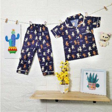 Piyama anak karakter 6-10 tahun baju tidur anak