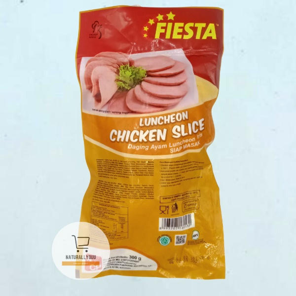 Fiesta Chicken Slice 300gr Luncheon