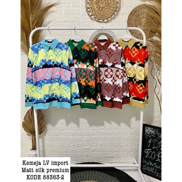 KEMEJA WANITA LV PREMIUM