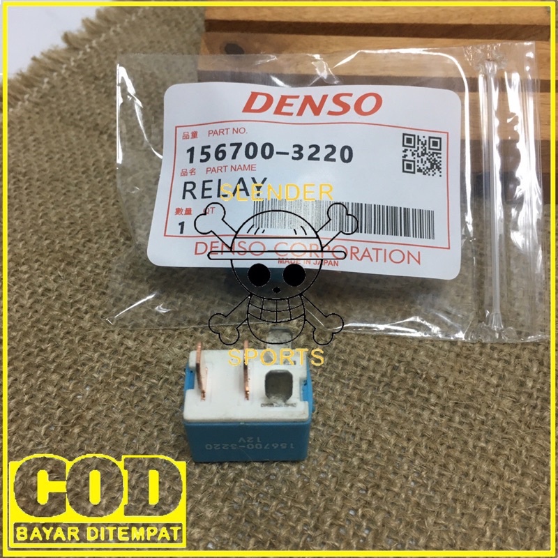 RELAY DENSO 12V KAKI 4 - RELAY DENSO 12V K4