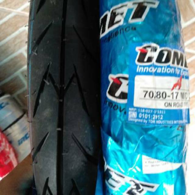 Ban luar merk Comet 70/80.RING 17..FOR ALL BEBEK HONDA.YAMAHA.SUZUKI