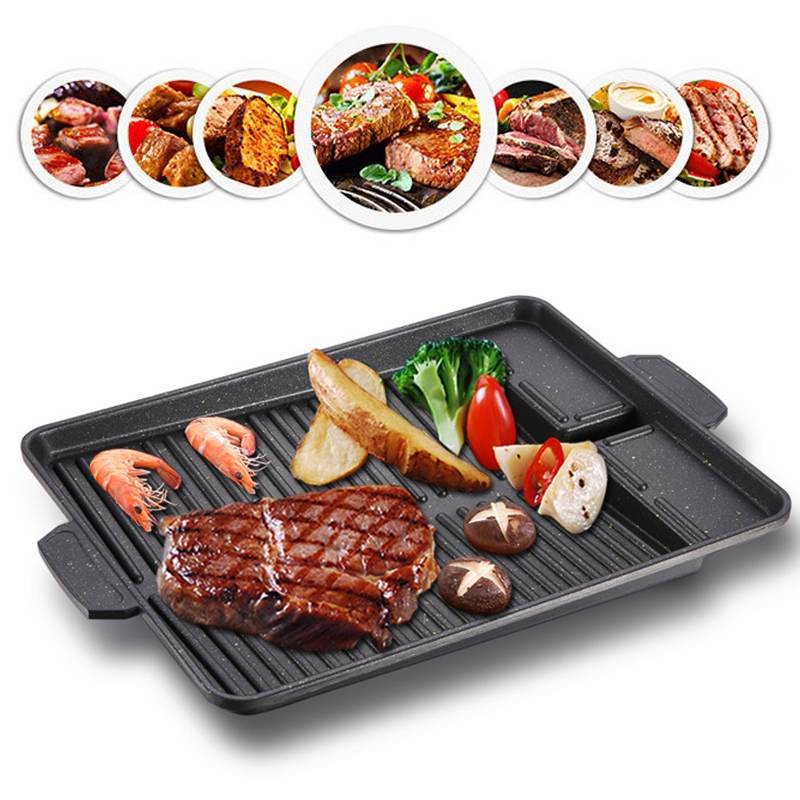 Wajan Pemanggang Daging Barbeque / BBQ Grill Yakiniku Plate