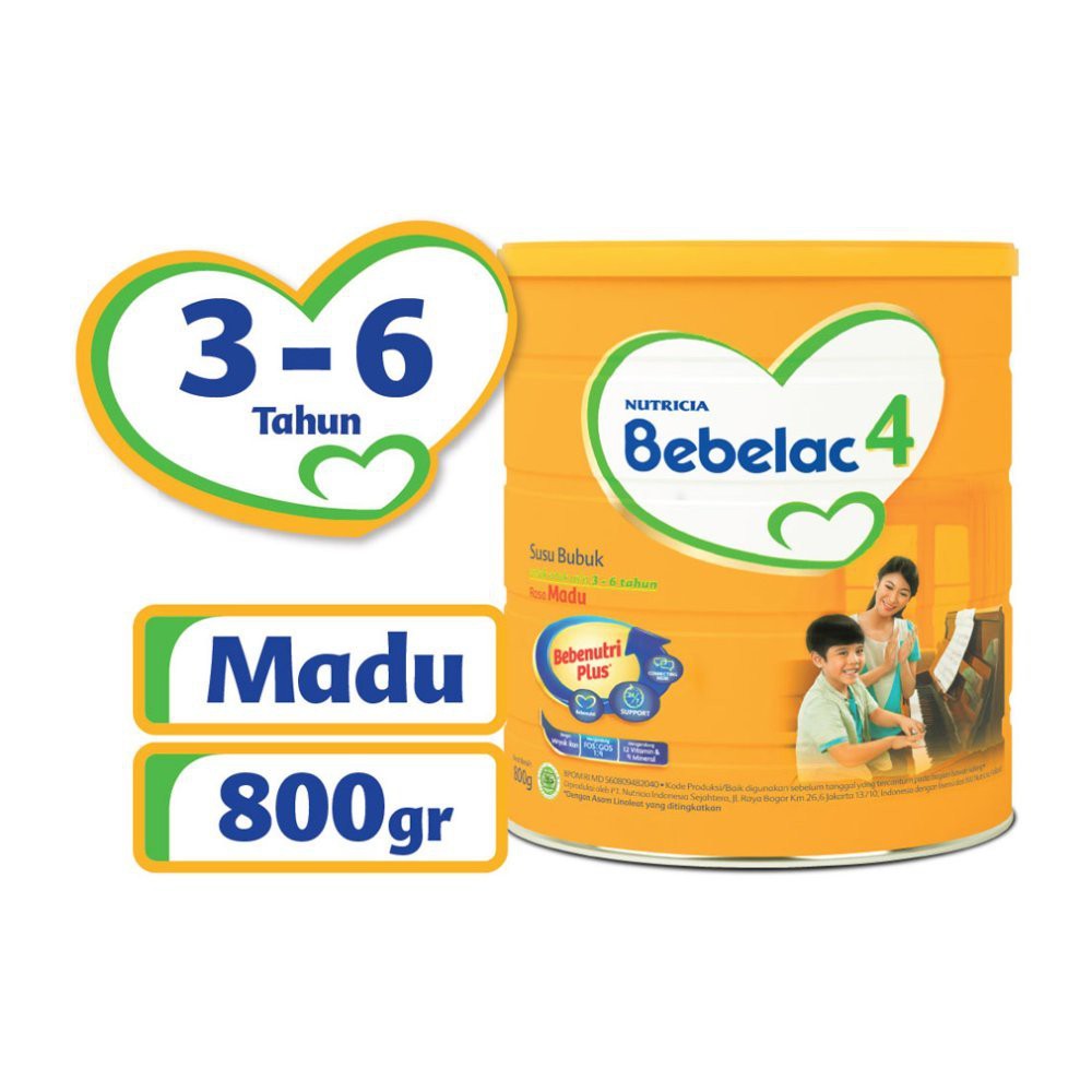 

Bebelac 4 Madu Kaleng 800gr