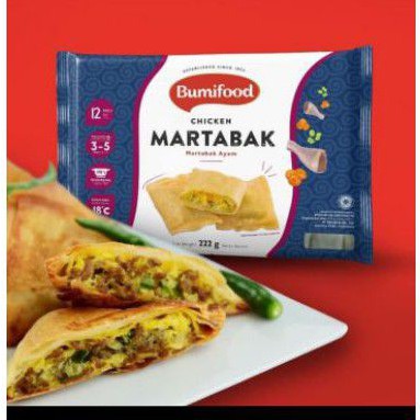 

BUMIFOOD MARTABAK AYAM ISI 12 PCS 222 GR
