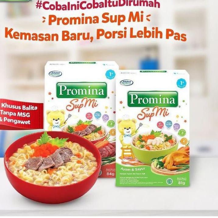 

Diskon Gede... Promina sup mi ayam / daging & sayur mie instan untuk balita⋇