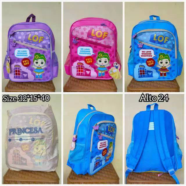 Tas Anak Palo Alto Free Raincover