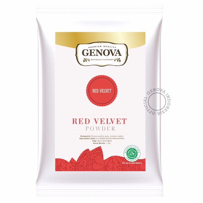 

GENOVA Red Velvet Frappe Powder- 1000 gram