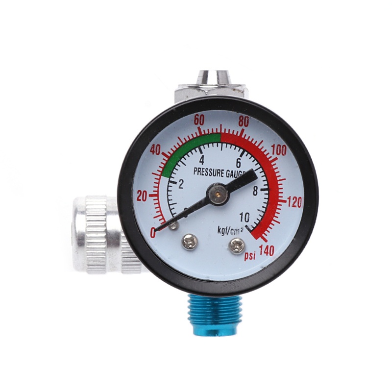 Cre Regulator Pengukur Tekanan Udara + Filter Pemisah Air / Minyak Untuk Spray Gun