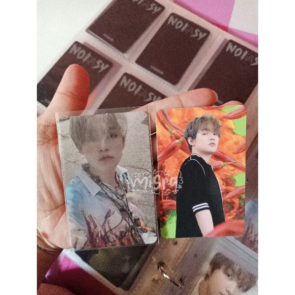 READY pc chenle nct dream  hot sauce chiling ver pair with pc ar clip chenle