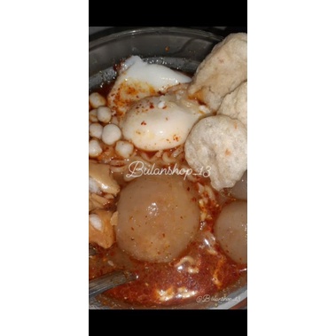 

Bakso Aci Isi Ayam Suwir Mercon/ Bakso Aci isi Keju / Baso Aci Jumbo