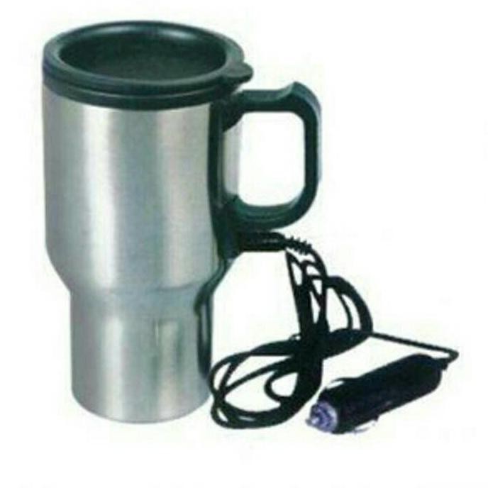 Heated Travel Mug  Gelas Pemanas Air Di Mobil