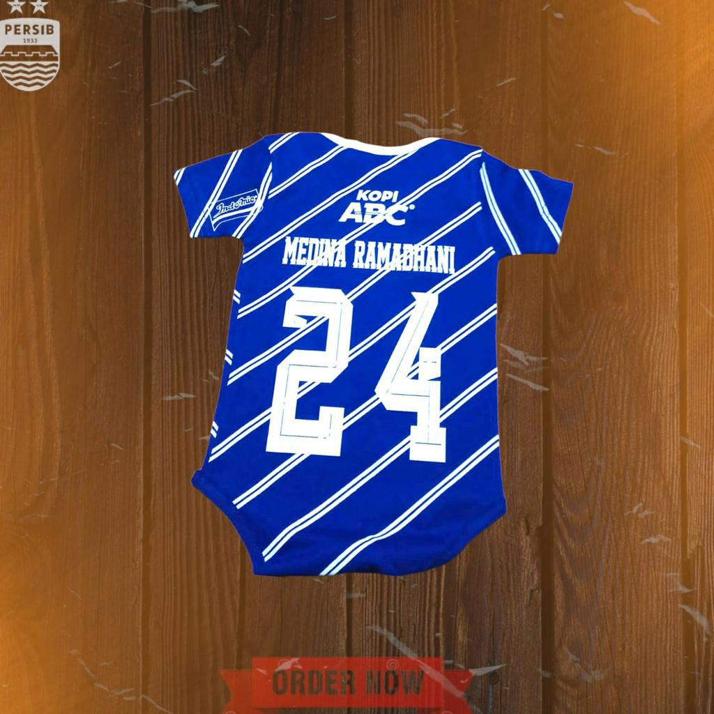 JUMPER BAJU BAYI MURAH PERSIB TERBARU 2022 2023 BISA REQUEST NAMA SENDIRI