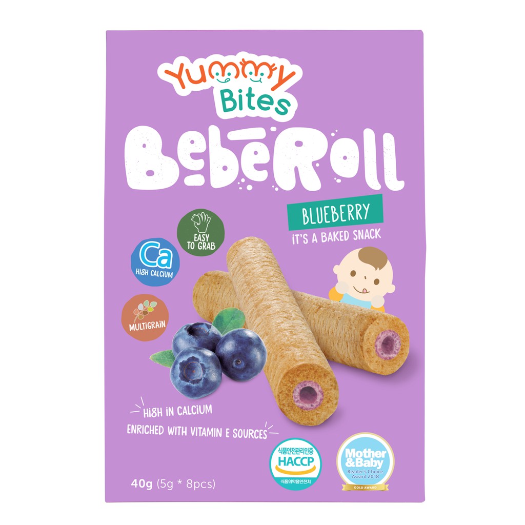 Yummy Bites BEBEROLL Snack Bayi Anak BPOM HALAL