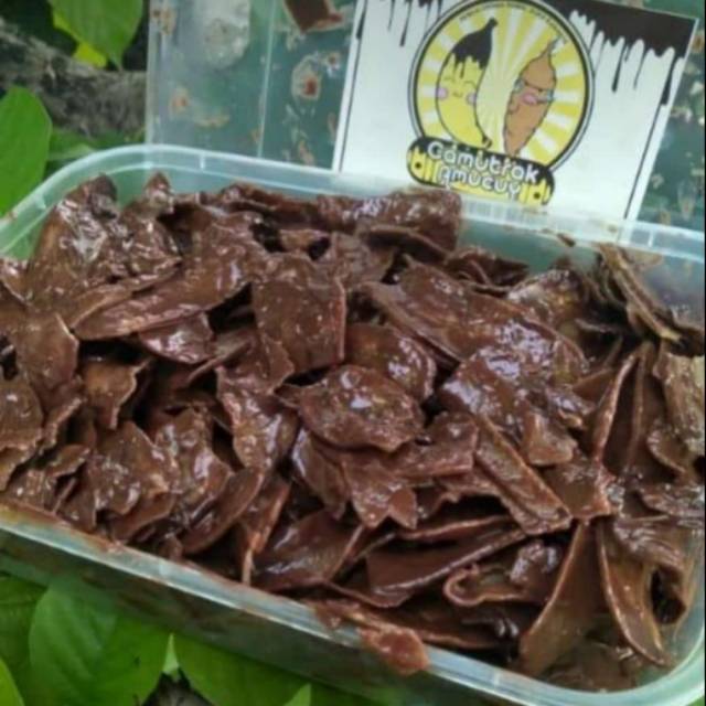 Keripik Pisang Camutrak Coklat Lumer Endolitta Shopee Indonesia