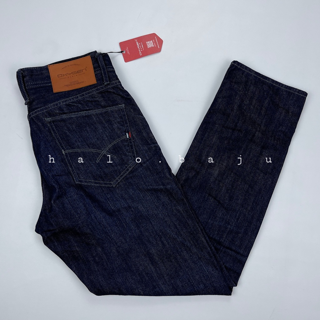 OXYGEN DENIM (705-308101) Celana Jeans Pria Straight Cut - Celana Oxygen Standar - Core Jeans Oxygen