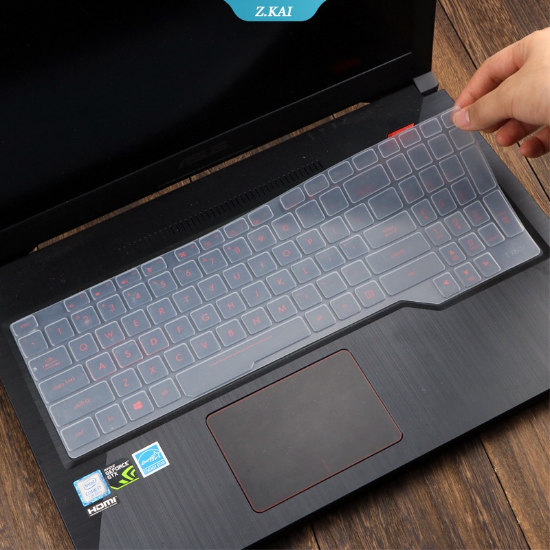 Asus TUF Skin Cover Pelindung Keyboard Gaming Bahan Silikon Anti Air / Debu Untuk 15.6 &quot;FX505 fx505ge FX505G FX505G FX505G / Fxd / Fxd5G / Fx50D / Fxd / F505G